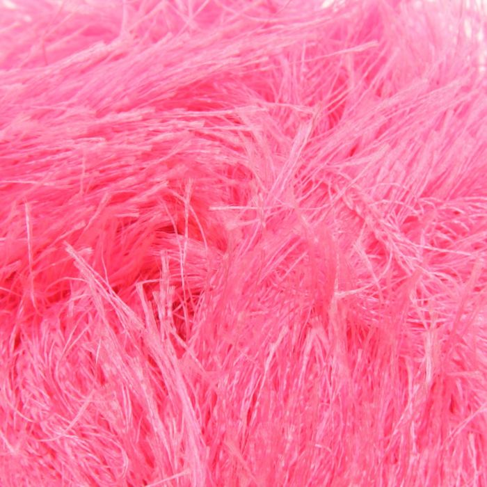 Пряжа "Samba" 100% полиэстер 150м/100гр (08 розовый неон)