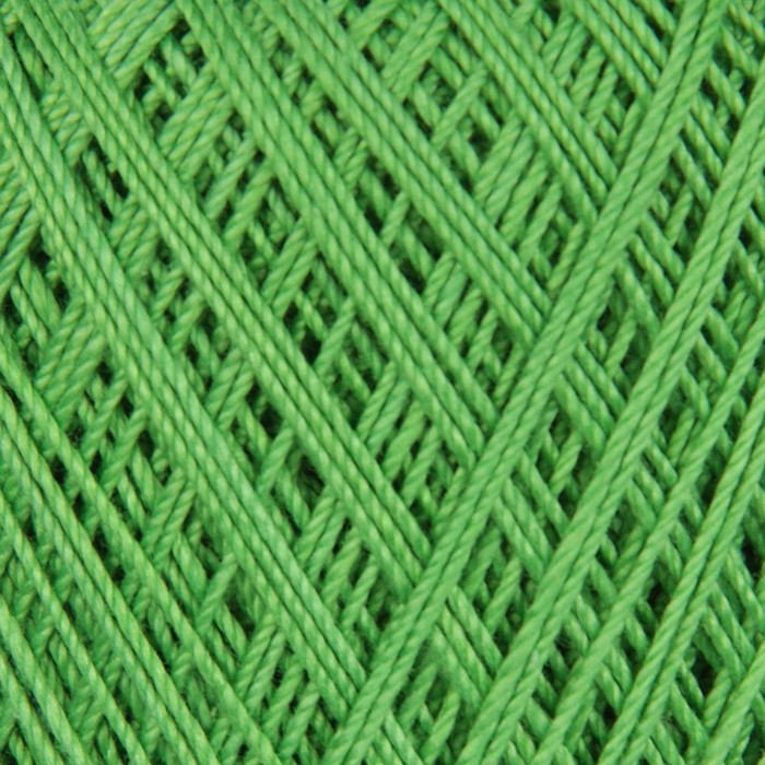 Пряжа "Violet" 100% хлопок 282м/50гр (6332 зелень)