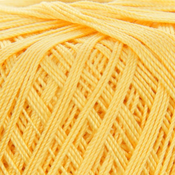 Пряжа "Violet" 100% хлопок 282м/50гр (4653 желтый)