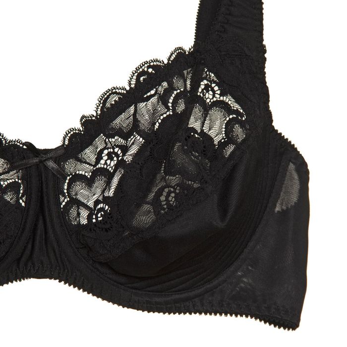 Бюстгальтер женский М-115 цвет чёрный, р-р 95C