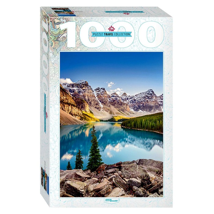 Пазл «Озеро в горах», 1000 элементов пазл 360 элементов кристальное озеро в горах