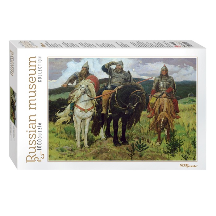 Пазл "Богатыри", 1000 элементов
