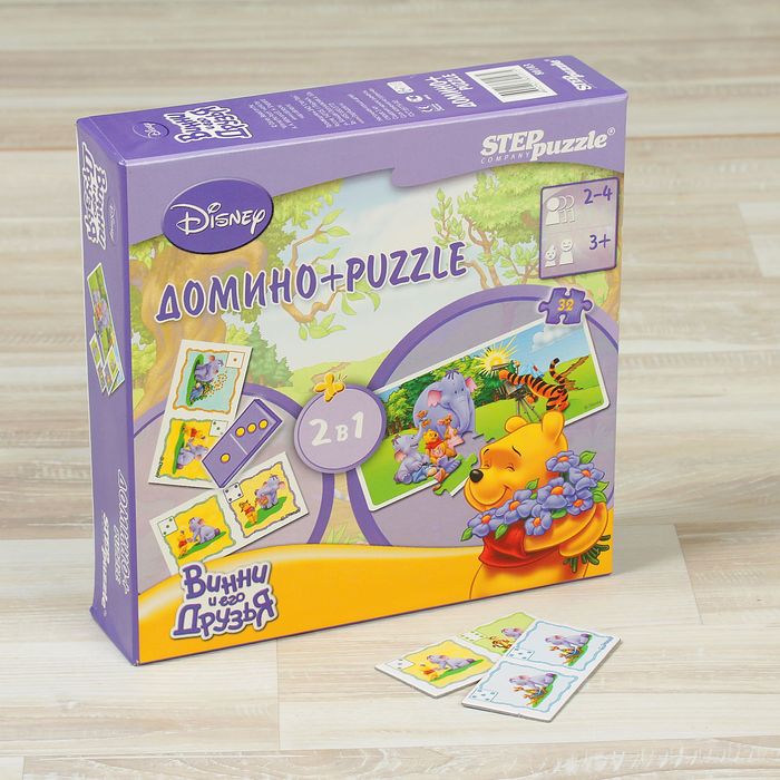 Домино "Медвежонок Винни и Слонотоп"