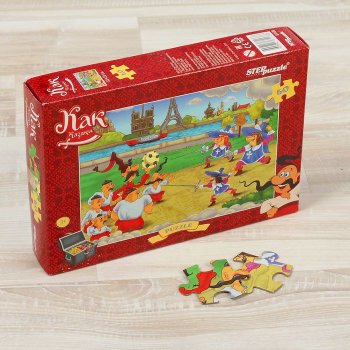 Пазл "Как казаки...", 60 элементов