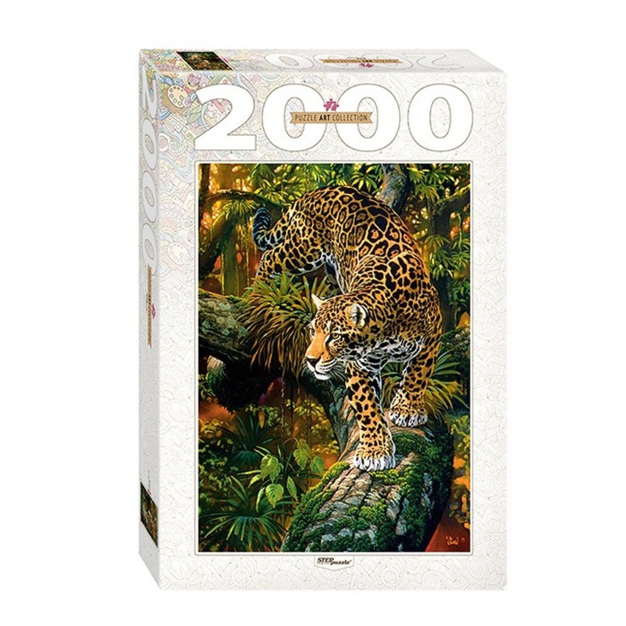 Пазл "Леопард", 2000 элементов