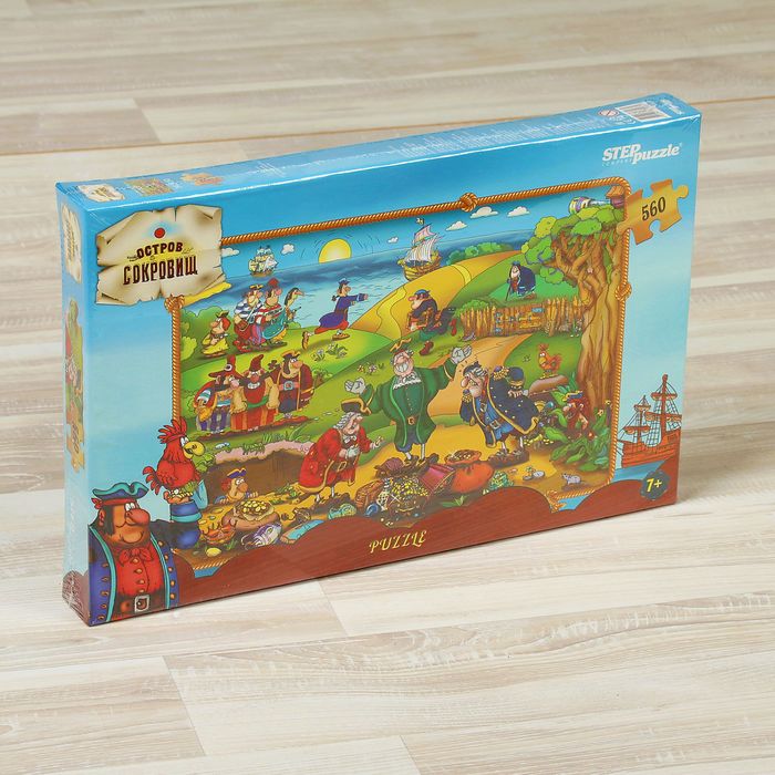 Пазл "Остров сокровищ", 560 элементов