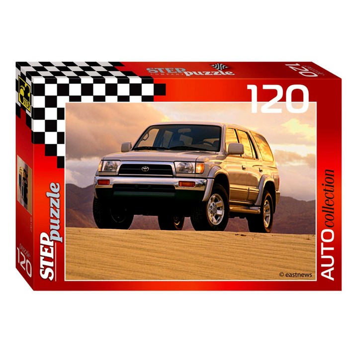 Пазл "Золотая серия -10 машины", 120 элементов, МИКС