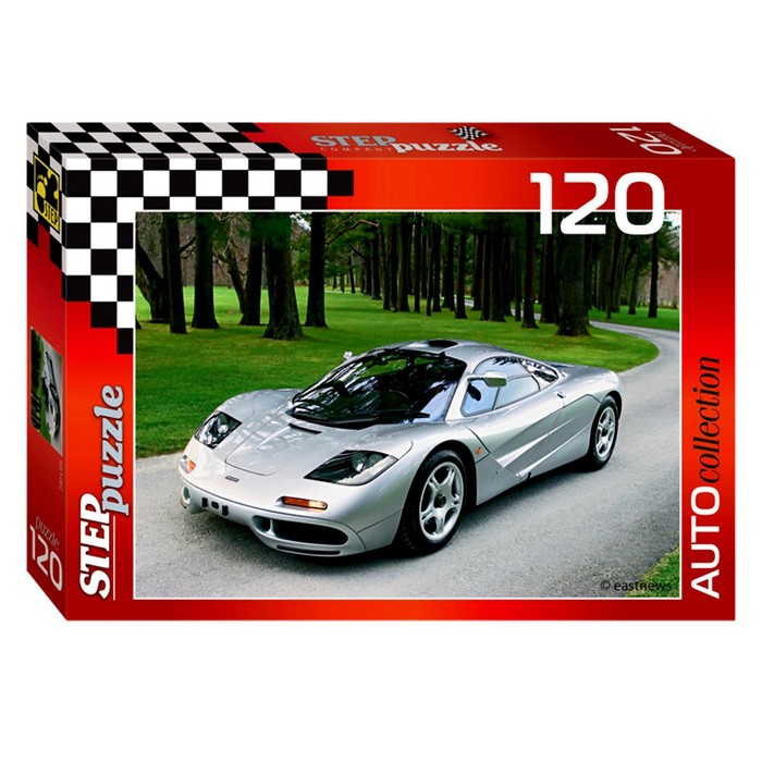 Пазл "Золотая серия -10 машины", 120 элементов, МИКС