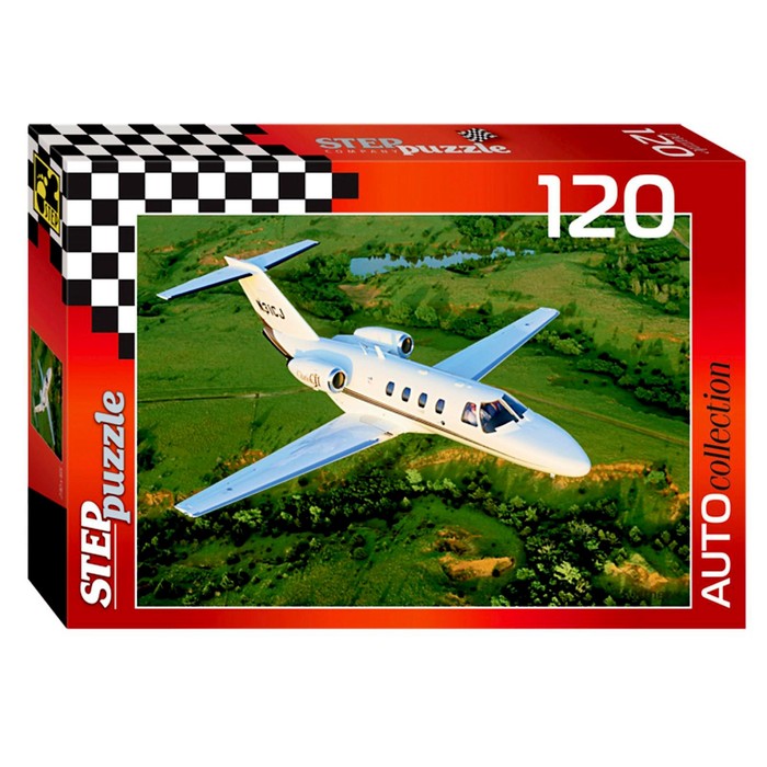 Пазл "Золотая серия -10 машины", 120 элементов, МИКС