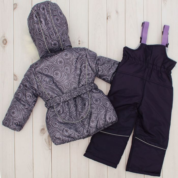 Костюм для девочки "Анфиса", рост 98 см, цвет сиреневый