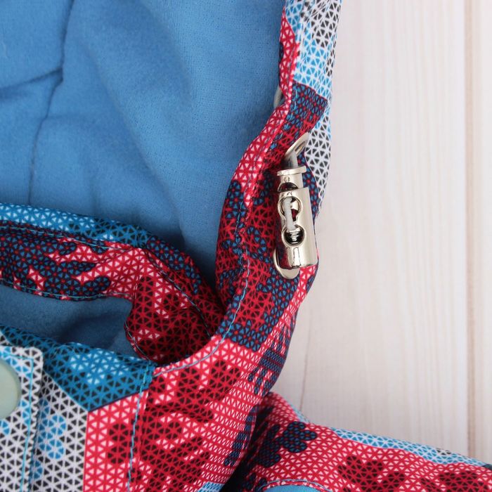 Костюм для девочки "Ева", рост 104 см, принт снежинки