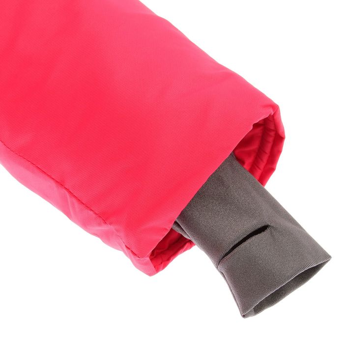 Куртка для девочки "Глория", рост 122 см, цвет малиновый