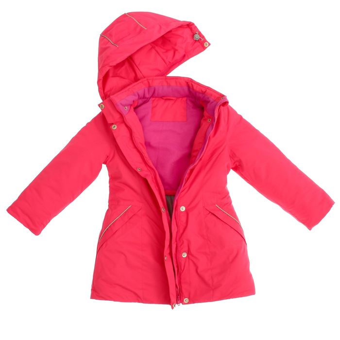 Куртка для девочки "Глория", рост 146 см, цвет малиновый