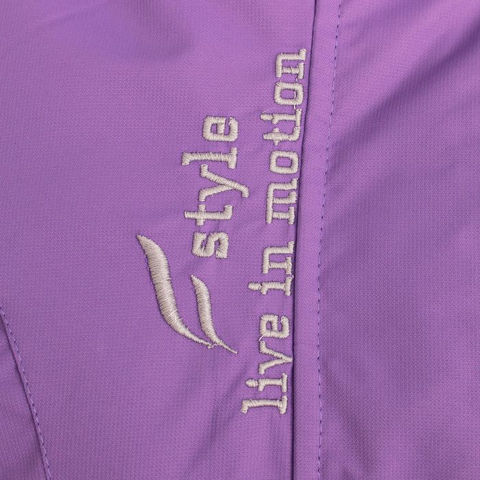 Куртка для девочки "Глория", рост 128 см, цвет сиреневый