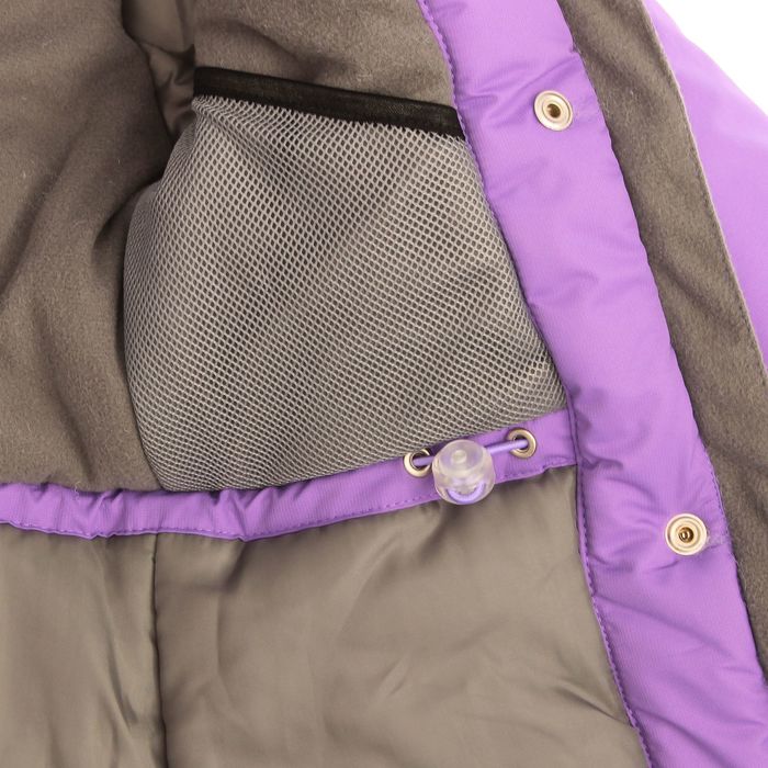 Куртка для девочки "Глория", рост 128 см, цвет сиреневый