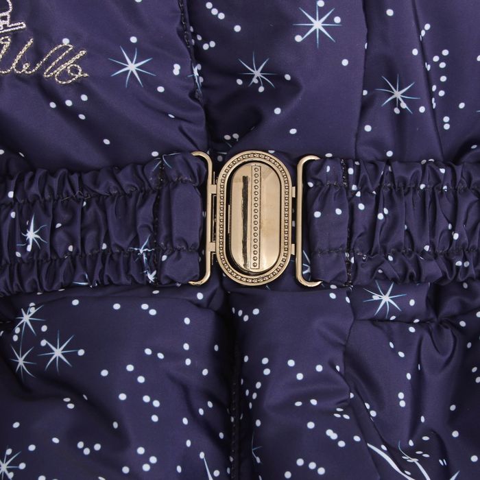 Пальто для девочки "Снежа", рост 122 см, цвет сиреневый