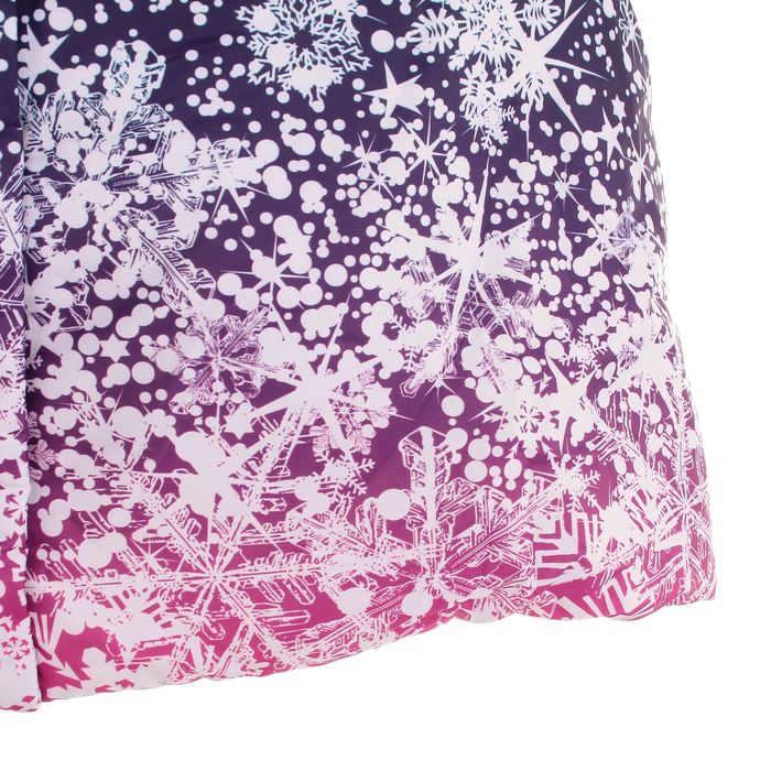 Пальто для девочки "Снежа", рост 122 см, цвет сиреневый