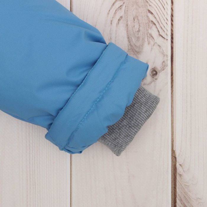 Костюм для мальчика "Грей", рост 80 см, цвет голубой