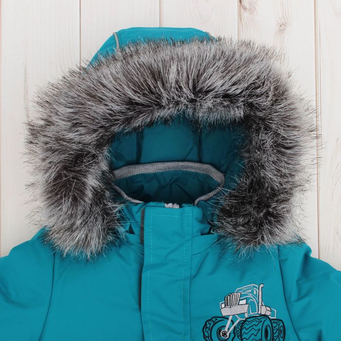 Костюм для мальчика "Грей", рост 80 см, цвет бирюзовый