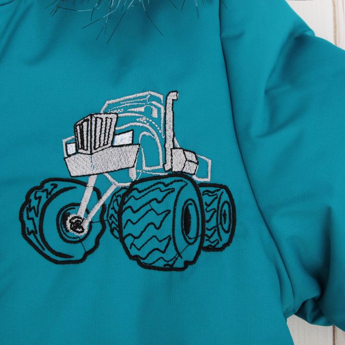 Костюм для мальчика "Грей", рост 92 см, цвет бирюзовый