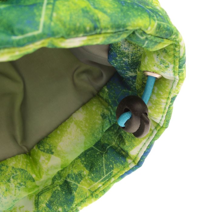 Куртка для мальчика "Геометрия", рост 146 см, цвет зелёный