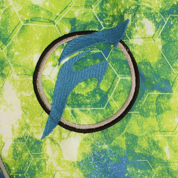 Куртка для мальчика "Геометрия", рост 152 см, цвет зелёный