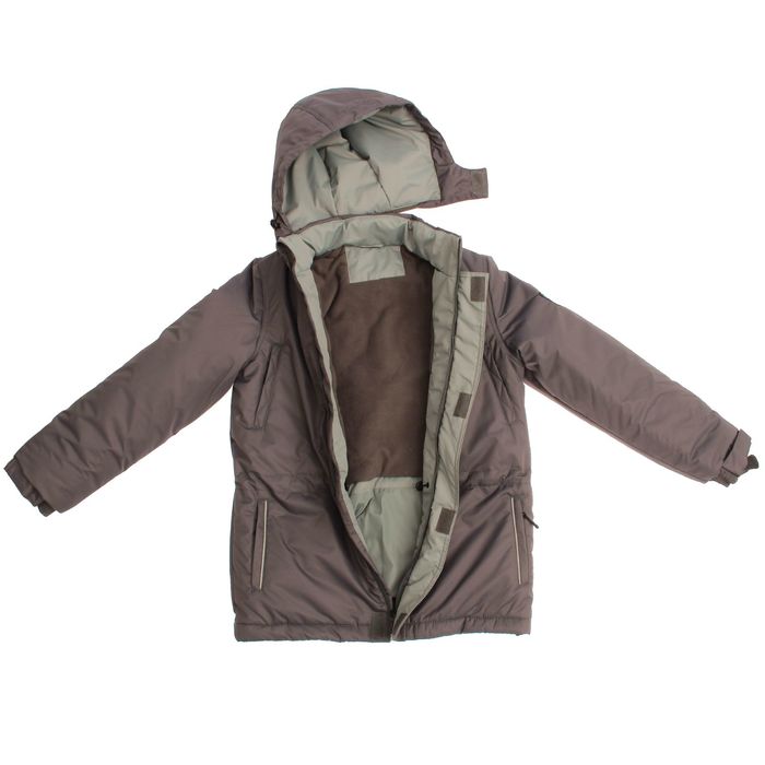 Куртка для мальчика "Руслан", рост 122 см, цвет серый