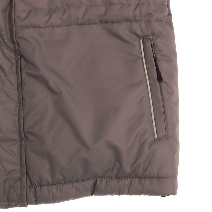 Куртка для мальчика "Руслан", рост 134 см, цвет серый