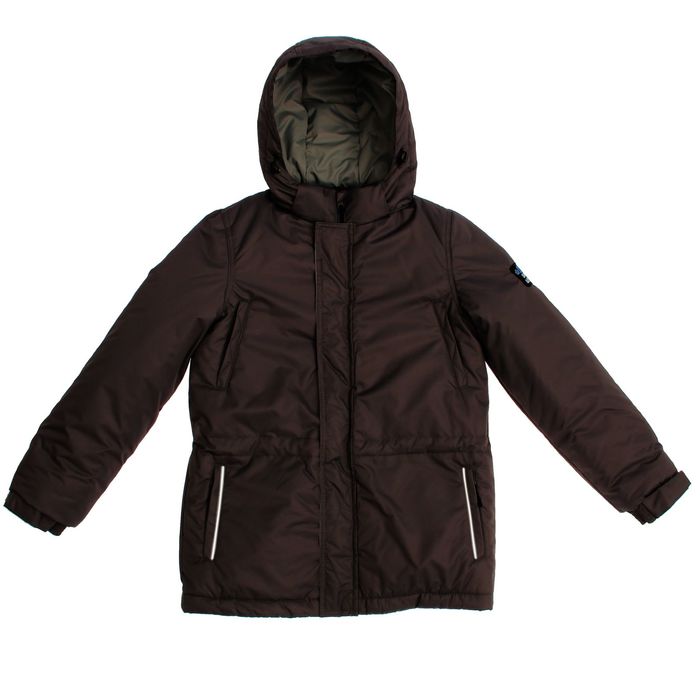 Куртка для мальчика "Руслан", рост 140 см, цвет серый