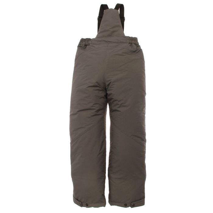 Полукомбинезон для девочки, рост 146 см, цвет серый