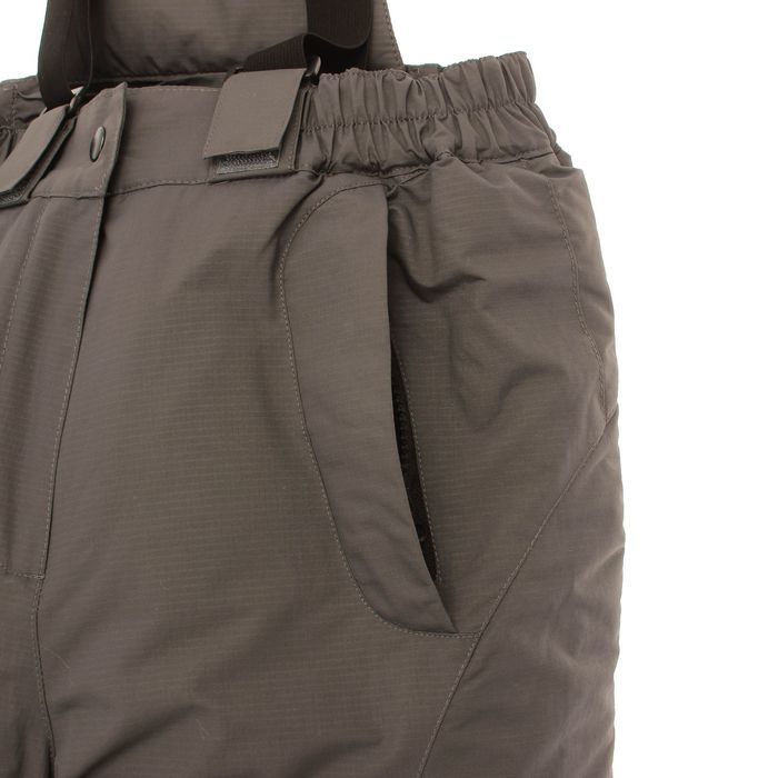 Полукомбинезон для девочки, рост 152 см, цвет серый