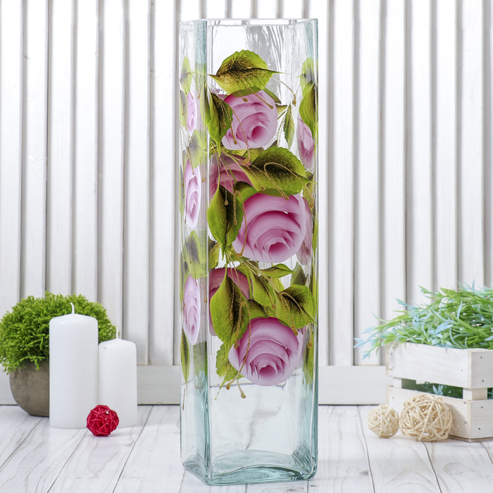 Ваза "Бутон", овальная