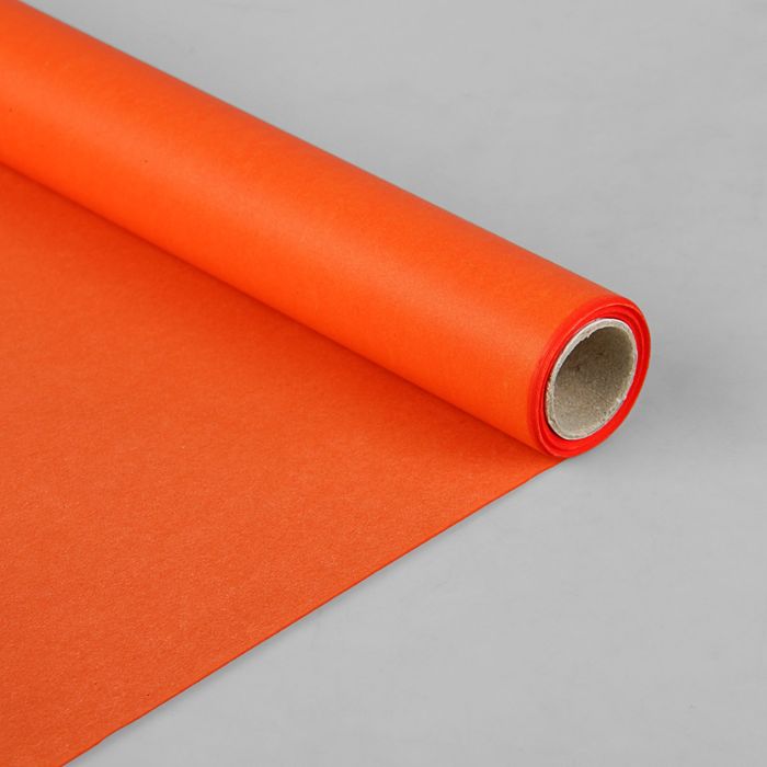 Калька для цветов, оранжевая, 0,5 х 10 м
