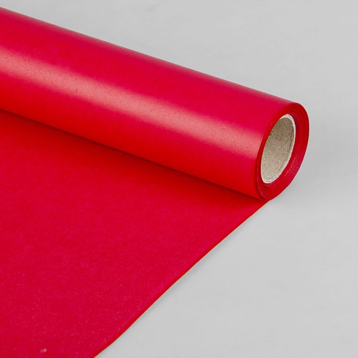 Калька для цветов, красная, 0,5 х 10 м