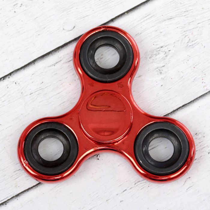 Спиннер-вертушка металлизированный МИКС