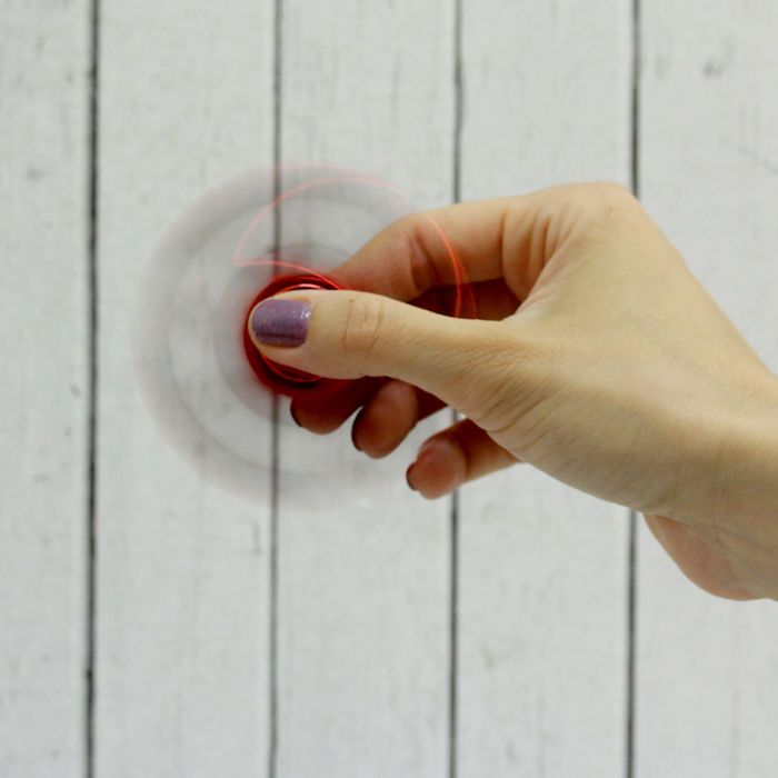 Спиннер-вертушка металлизированный МИКС