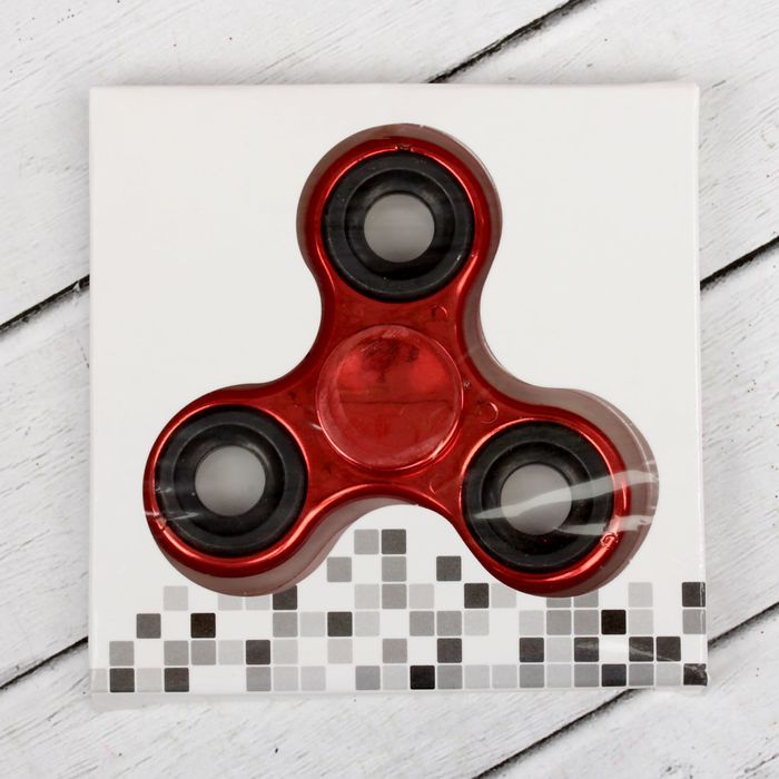 Спиннер-вертушка металлизированный МИКС