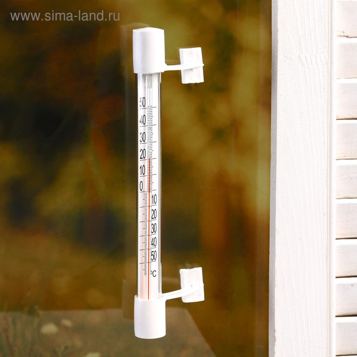 Термометр оконный Т-5 Липучка (t -50 + 50 С) в пакете пластиковый термометр оконный лягушка в пакете