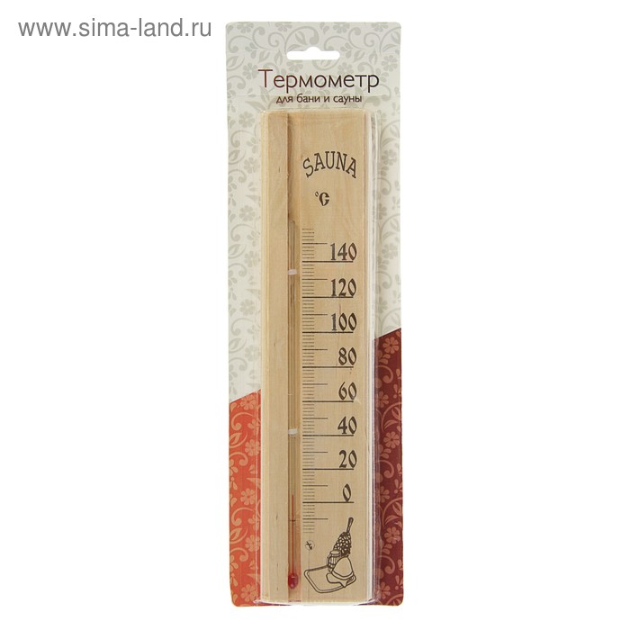 

Термометр для бани и сауны ТСС-2 "Sauna" (t 0 + 160 С) в блистере