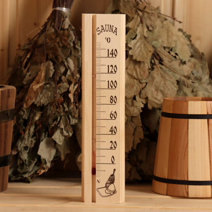 Термометр для бани и сауны ТСС-2 Sauna (t 0 + 140 С) в пакете термометр для бани и сауны тсс 2ф финский t 0 140 с в блистере
