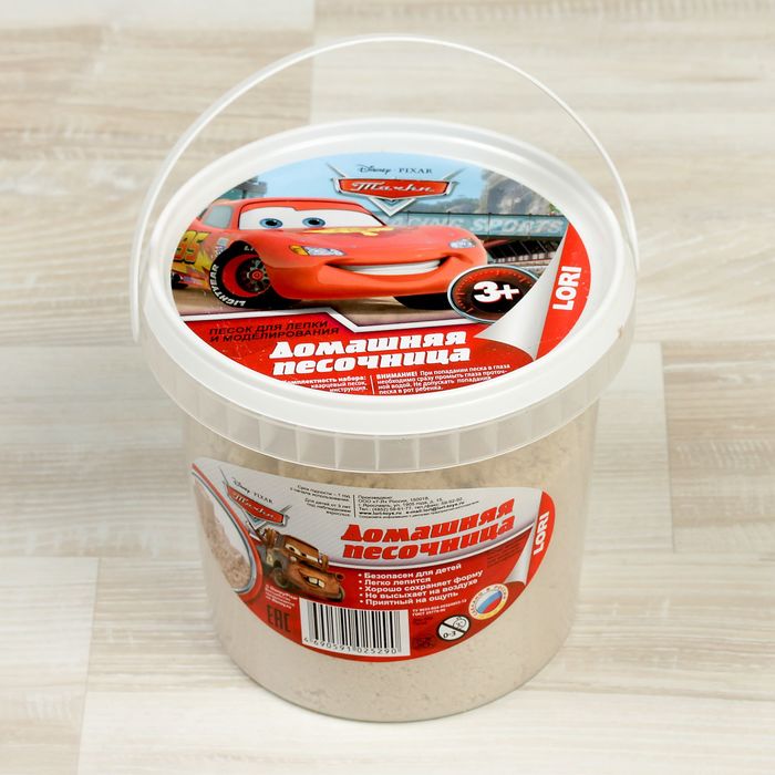 Домашняя песочница Disney "Тачки", 1 кг
