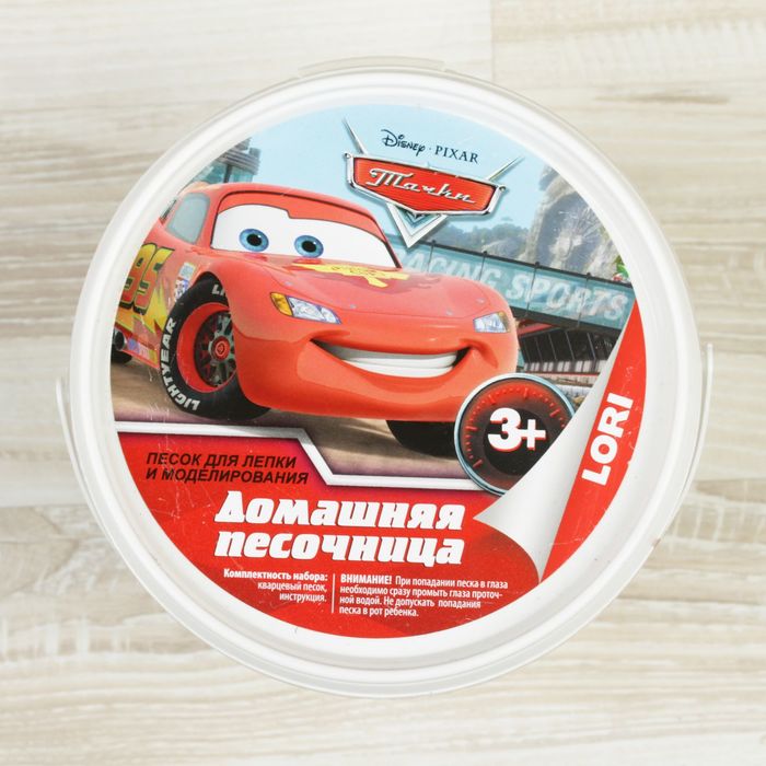 Домашняя песочница Disney "Тачки", 1 кг