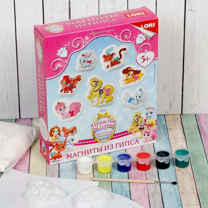 Магниты из гипса Disney "Пушистые истории"