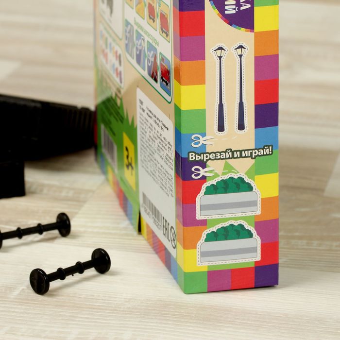 Набор массы для лепки "Пожарная машина", 1 х 50 г + 2 х 15 г