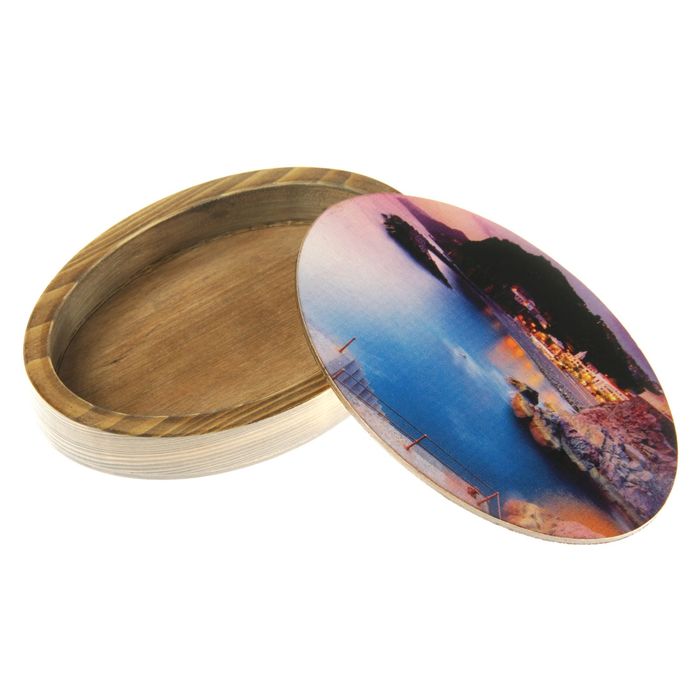 Шкатулка "Вид с высоты" 14,5х10х2,6 см