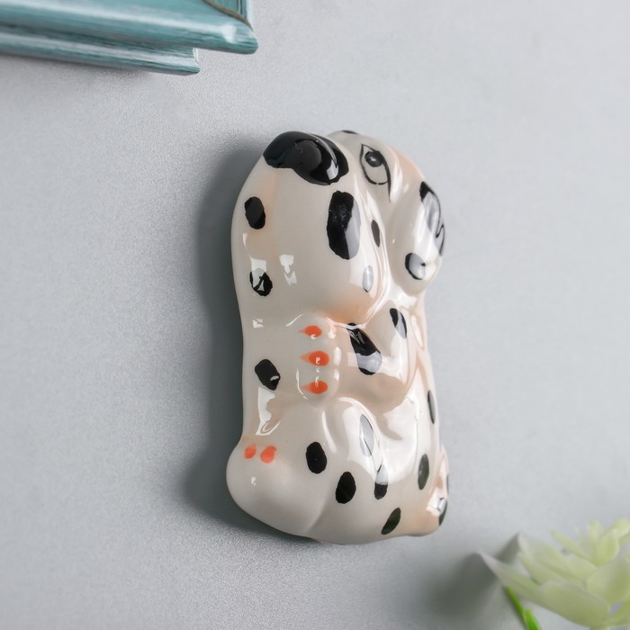 Магнит керамика "Далматинец" 6,3х4,8х1,5 см