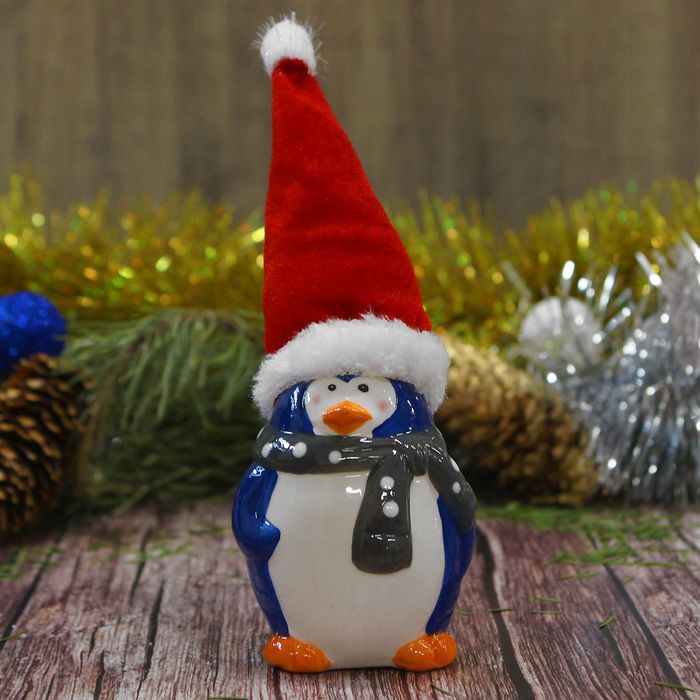 Сувенир керамика "Пингвинёнок" 10х5,5х5,7 см