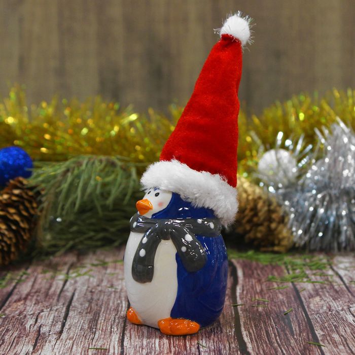 Сувенир керамика "Пингвинёнок" 10х5,5х5,7 см