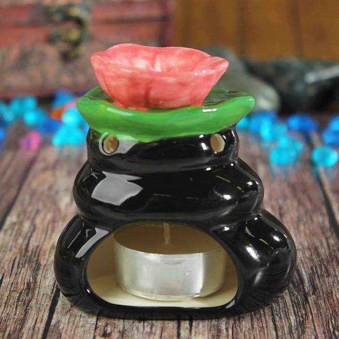 Аромалампа керамика "Гармонии и счастья" 8х5х8 см