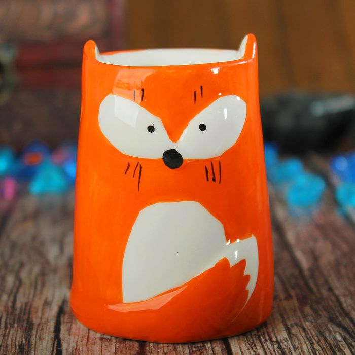 Аромалампа керамика "Лисёнок" 8,5х6х6 см